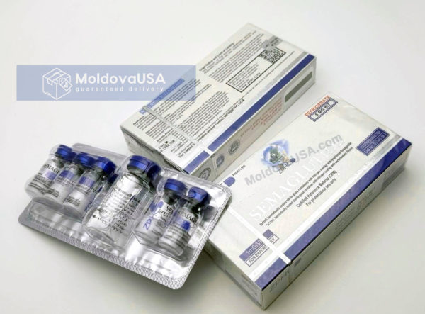 ZPHC Semaglutide (5 vials x 1mg) Bacteriostatic Water