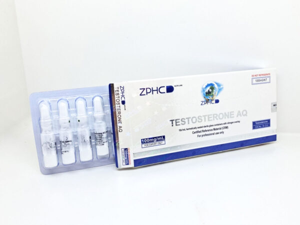 ZPHC Testosterone AQ 100mg 1ml amp